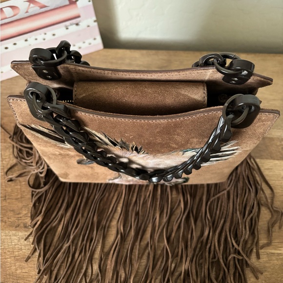 Ralph Lauren Collection - Brown Suede Fringe Bag - Picture 11 of 11